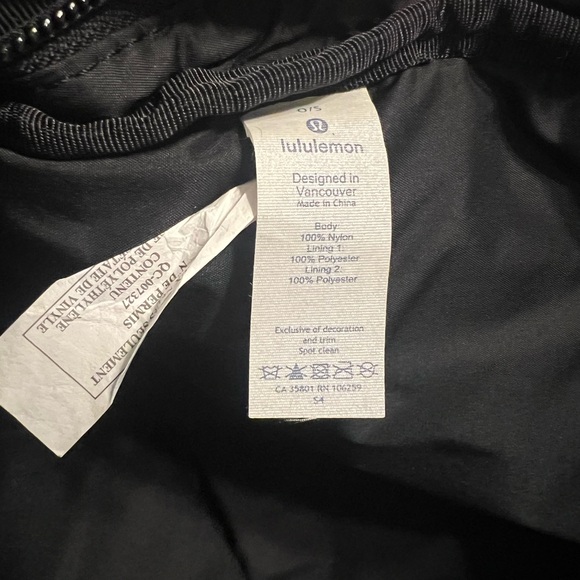 Lululemon Athletica Black Backpack - Picture 3 of 3
